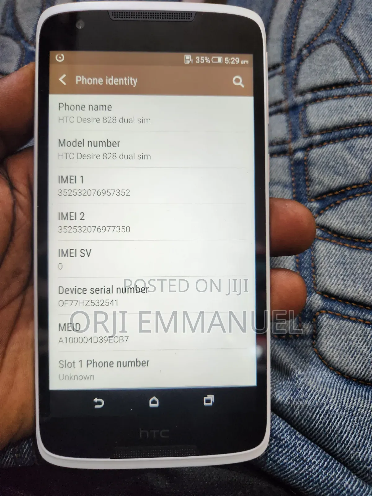 HTC Desire White