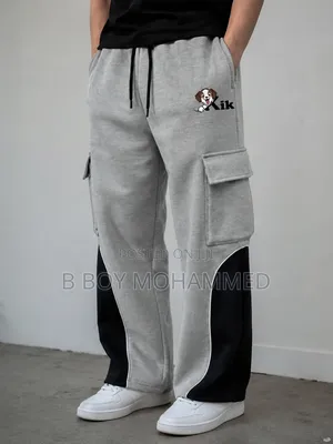 Palazzo Combat Joggers – Stylish Cargo Jogger Trousers