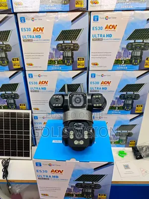 ES30 AOV Ultra HD Triple Lens 4G Solar PTZ Camera