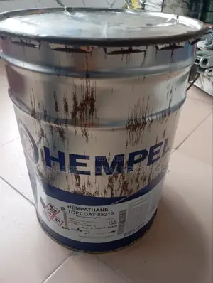 Hempel Hempathane Topcoat 55210 Industrial Paint Drum.