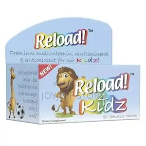 Reload 4 Kidz Chewable Tablets for Daily Multivitamin Support