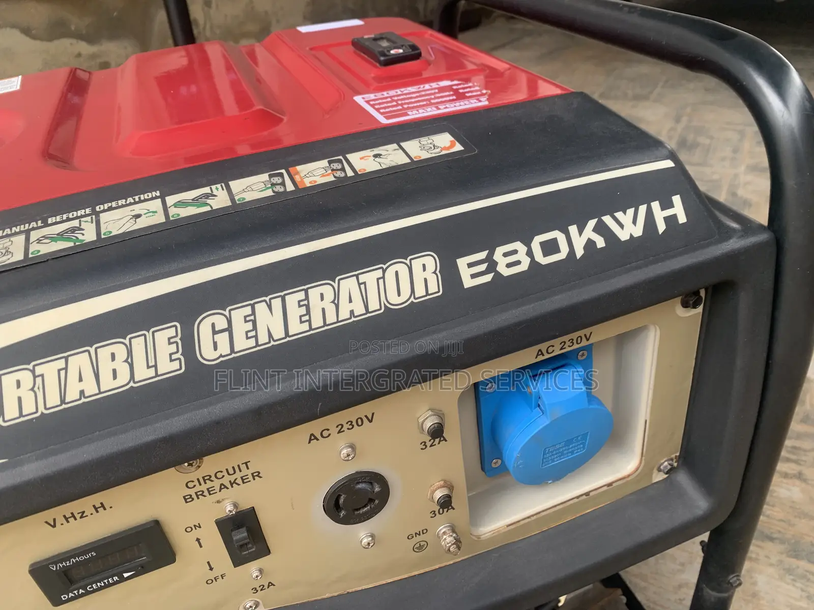 Barely Used 10Kva Maxi E80 Generator