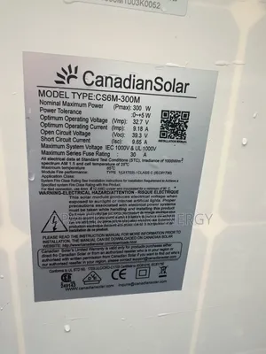 Canadian Solar Panel 300w Is Available