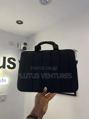 Black Laptop Bag With Hand