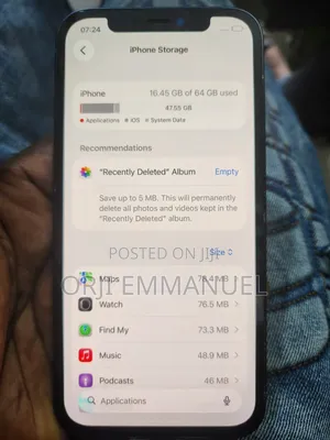 Apple iPhone 12 64 GB Black