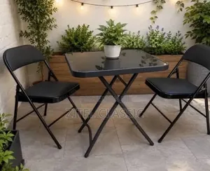 Classic Restaurant Table With 2 Chairs