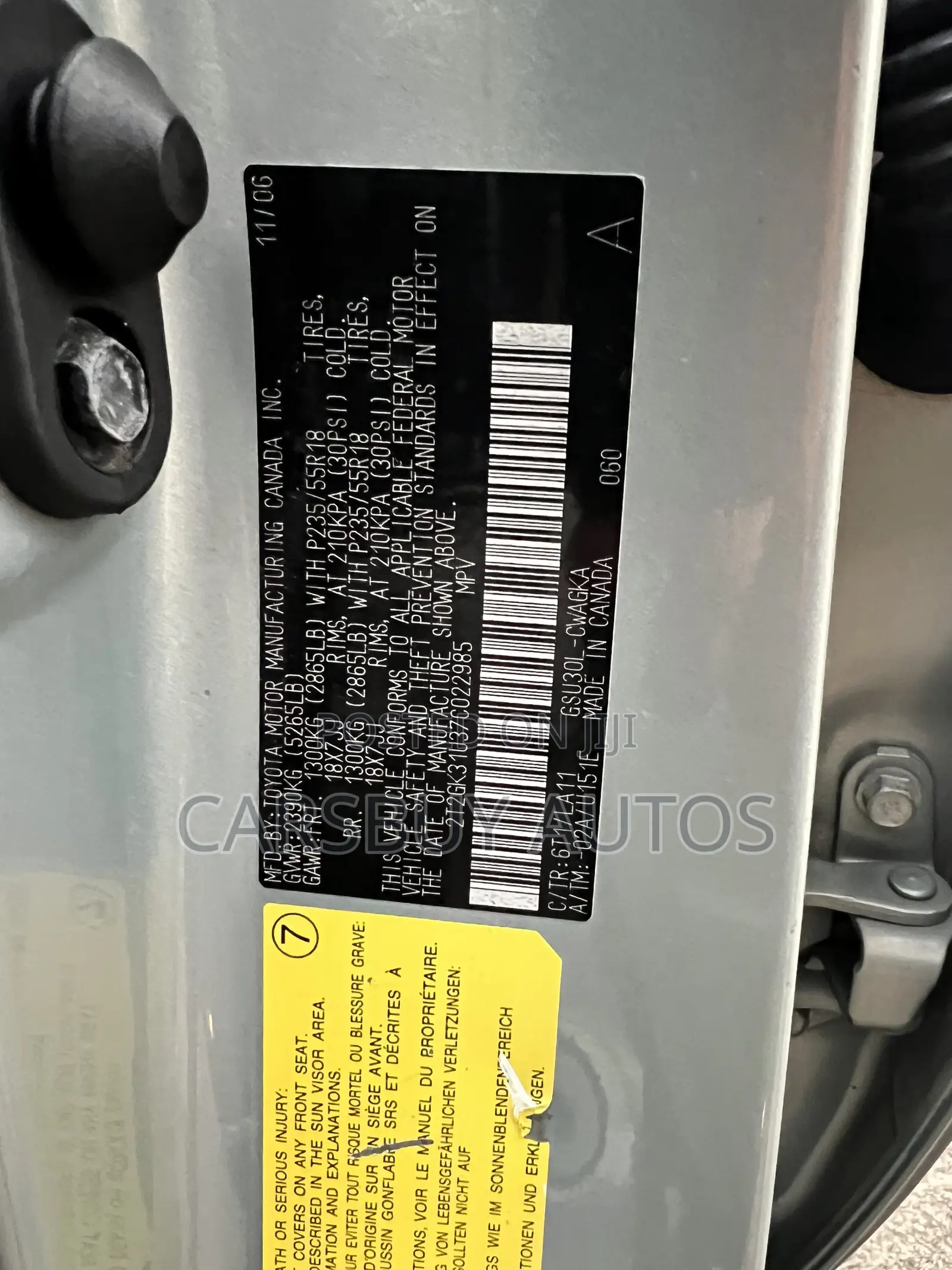Lexus RX 350 2007 Silver