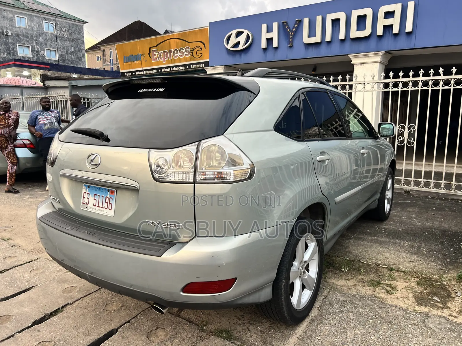 Lexus RX 350 2007 Silver