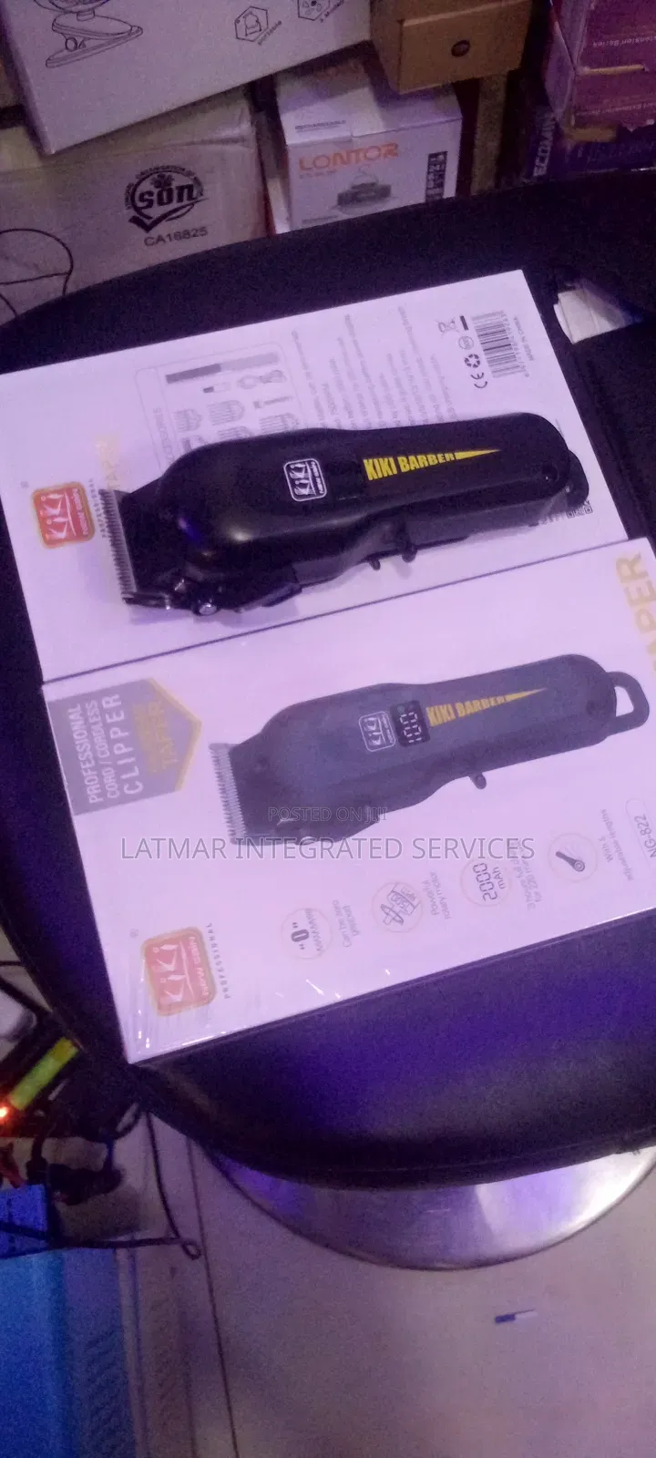 Digital Rechargeable Clippers