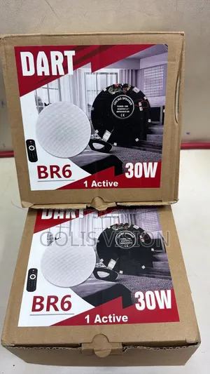 Dart BR6 30W Active Ceiling Bluetooth Speaker