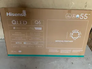 55 INCHES Hisense Qled6 Smart TV