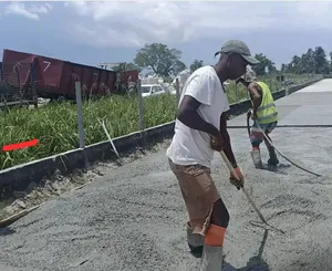 Road Construction, Paving Stone Interlock