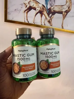 Pipingrock Mastic Gum 1500mg- 100caps
