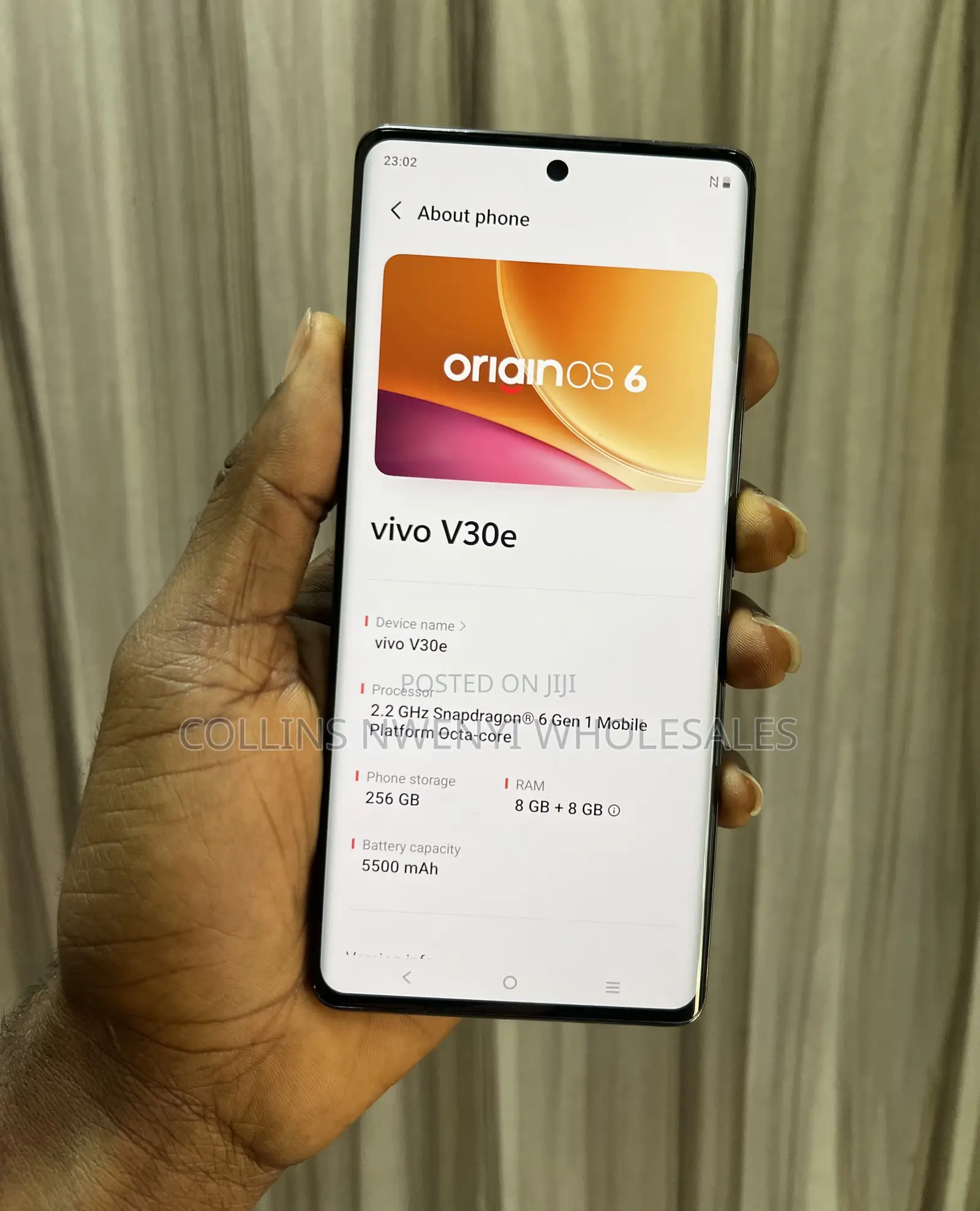 Vivo V30e 256 GB Gold