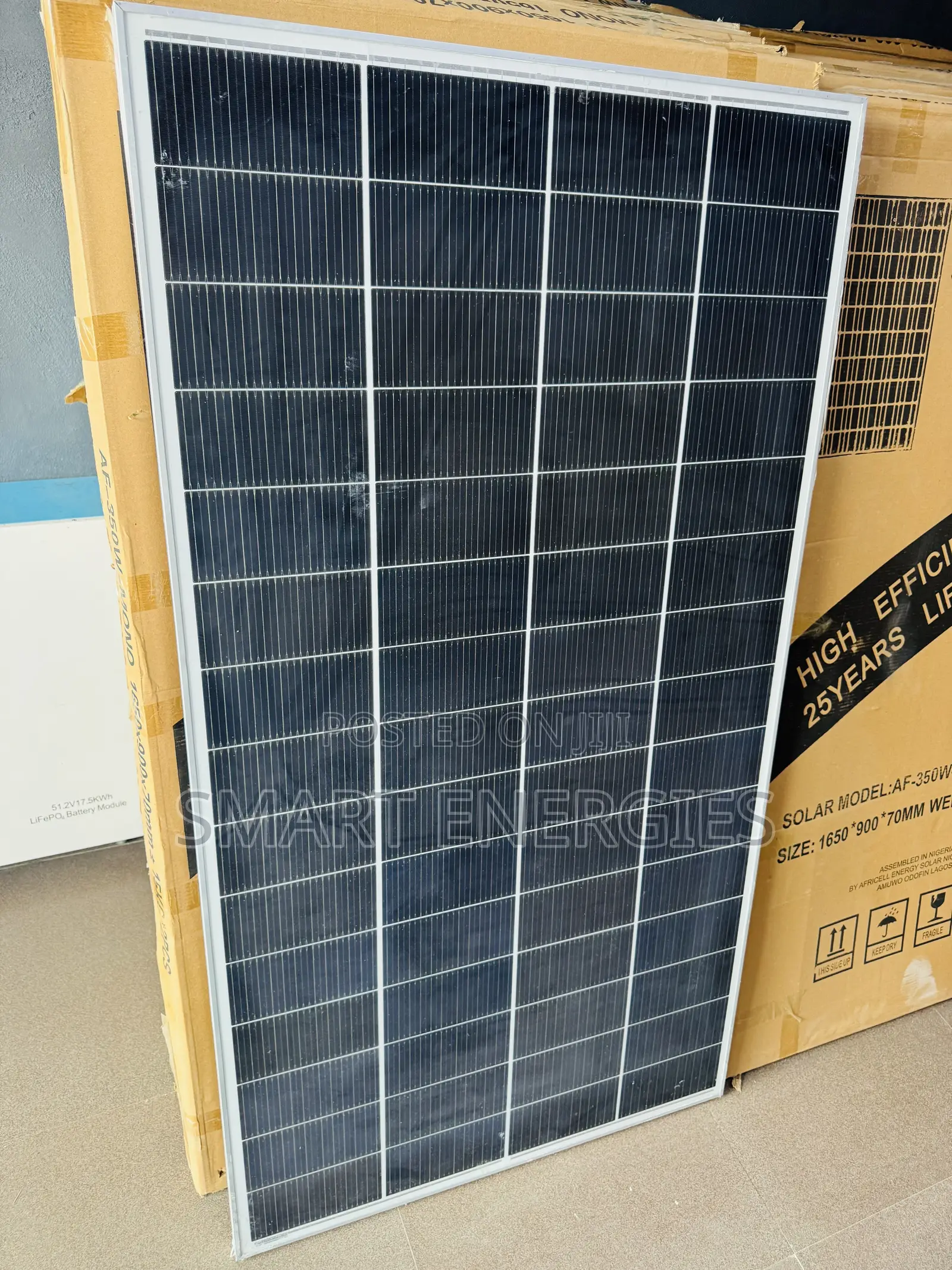 300watts Africell Mono Solar Panel