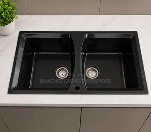 Premium Double-Bowl ACRYLIC Kitchen Sink