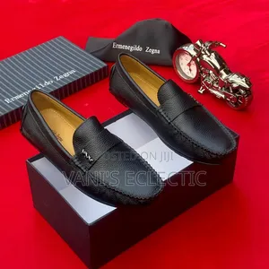 Designer Men's Leather Loafers / Moccasin Drivers Collection (Shoes)