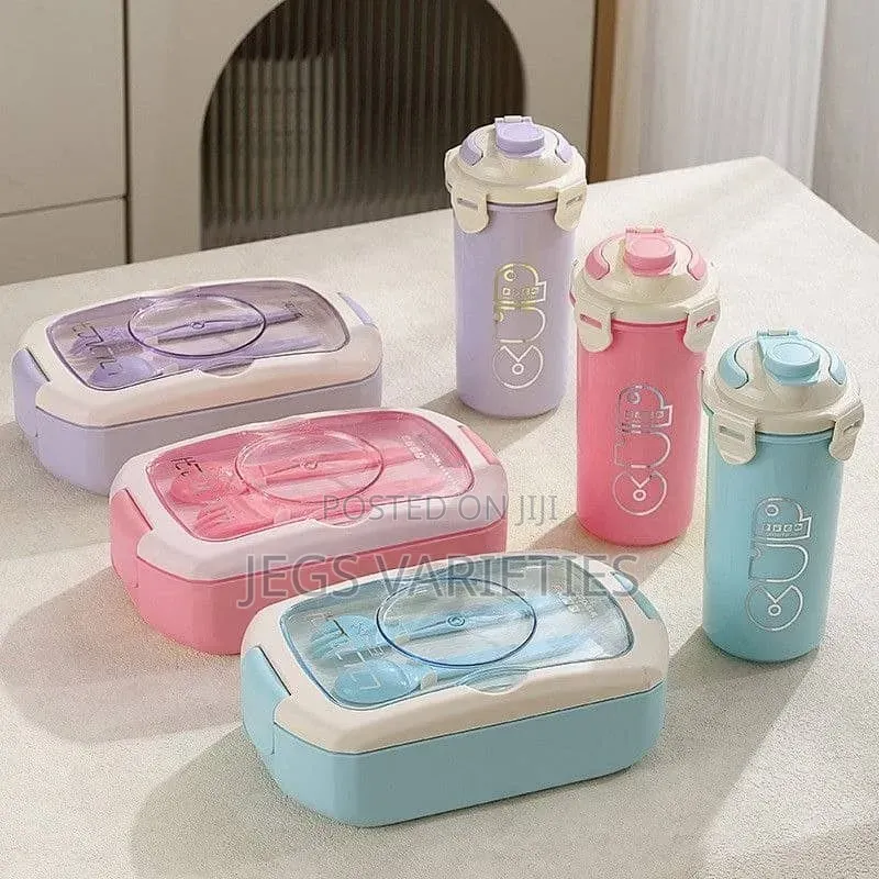 Lunchplate Waterbottle Set