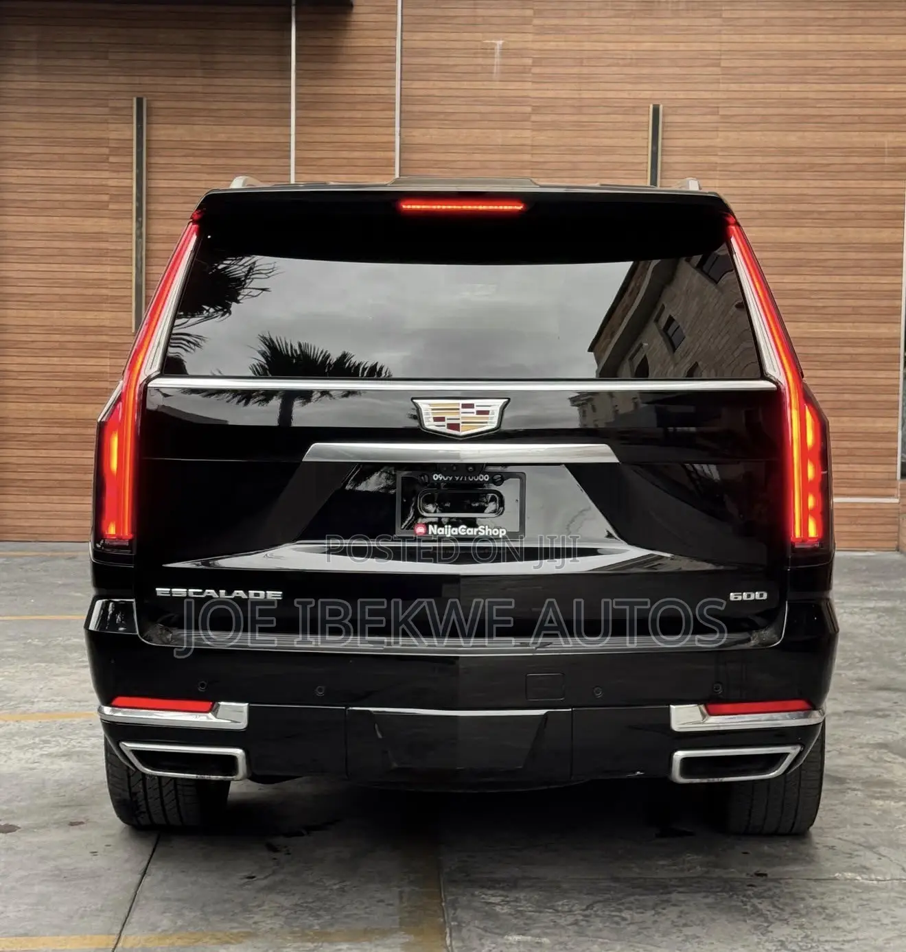Cadillac Escalade 4WD 4dr Premium Luxury Platinum 2025 Black