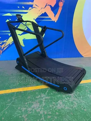 Premium Curved Manual Treadmill – Commercial Grade