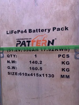 Pattern Icon Lithium Solar Battery 17.5kwh 51.2v 350ah