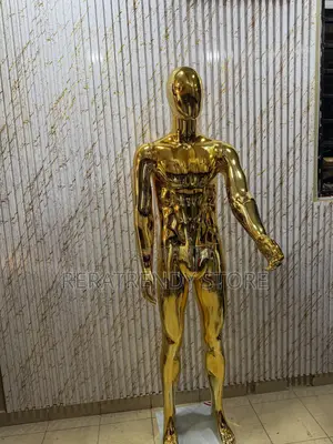 Complete Gold Male Mannequin