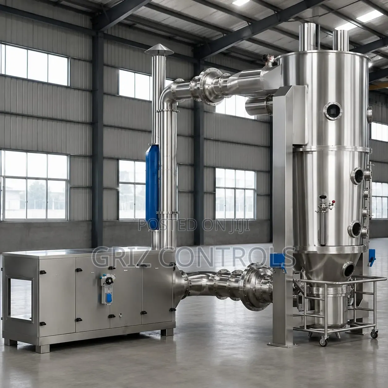 GRIZ CONTROLS Fluidized Bed Granulator and Dryer