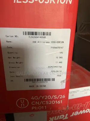 Itel Energy Power Tank All in One Solar Generator