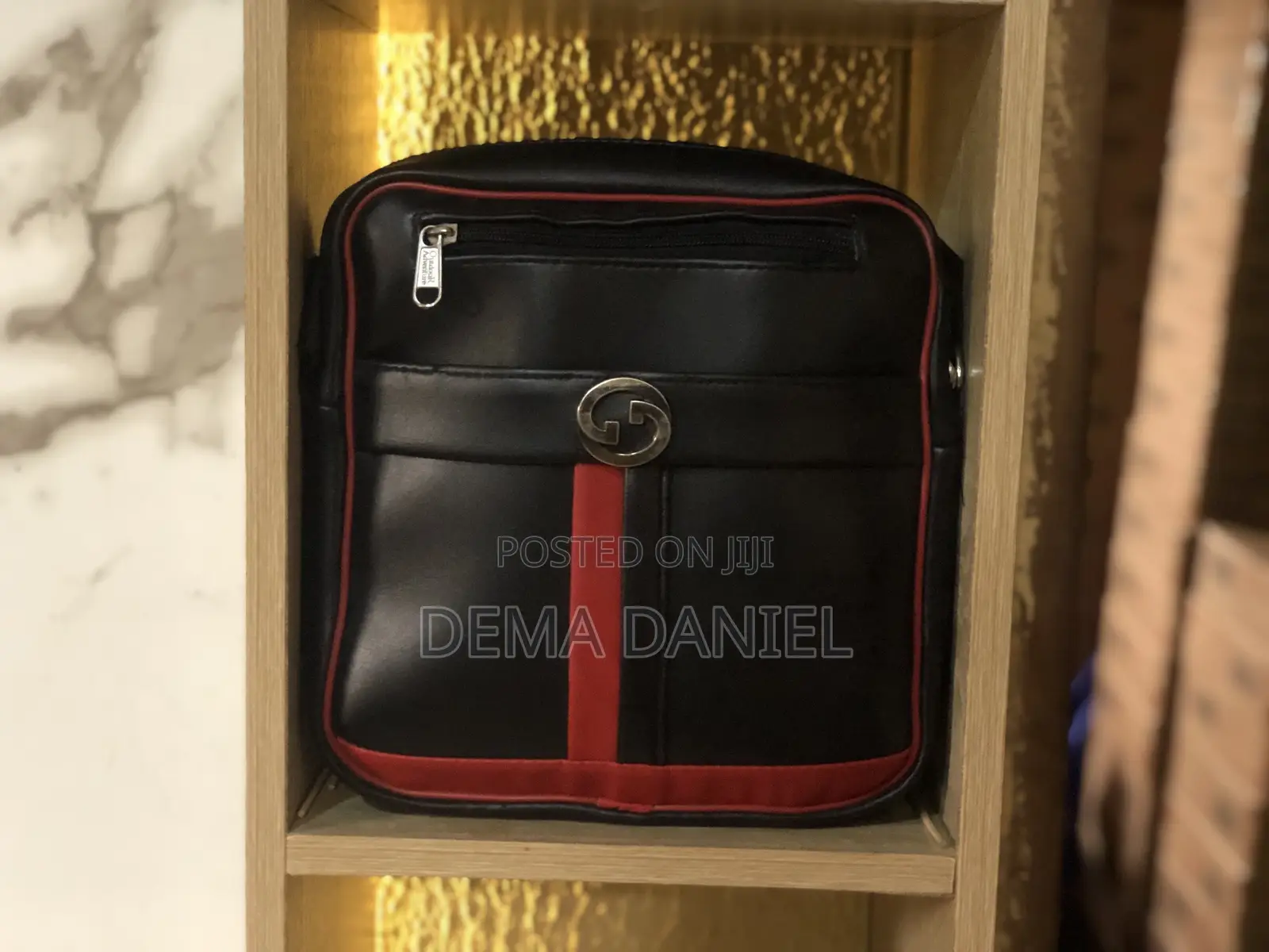 Red and Black Cooler Bag