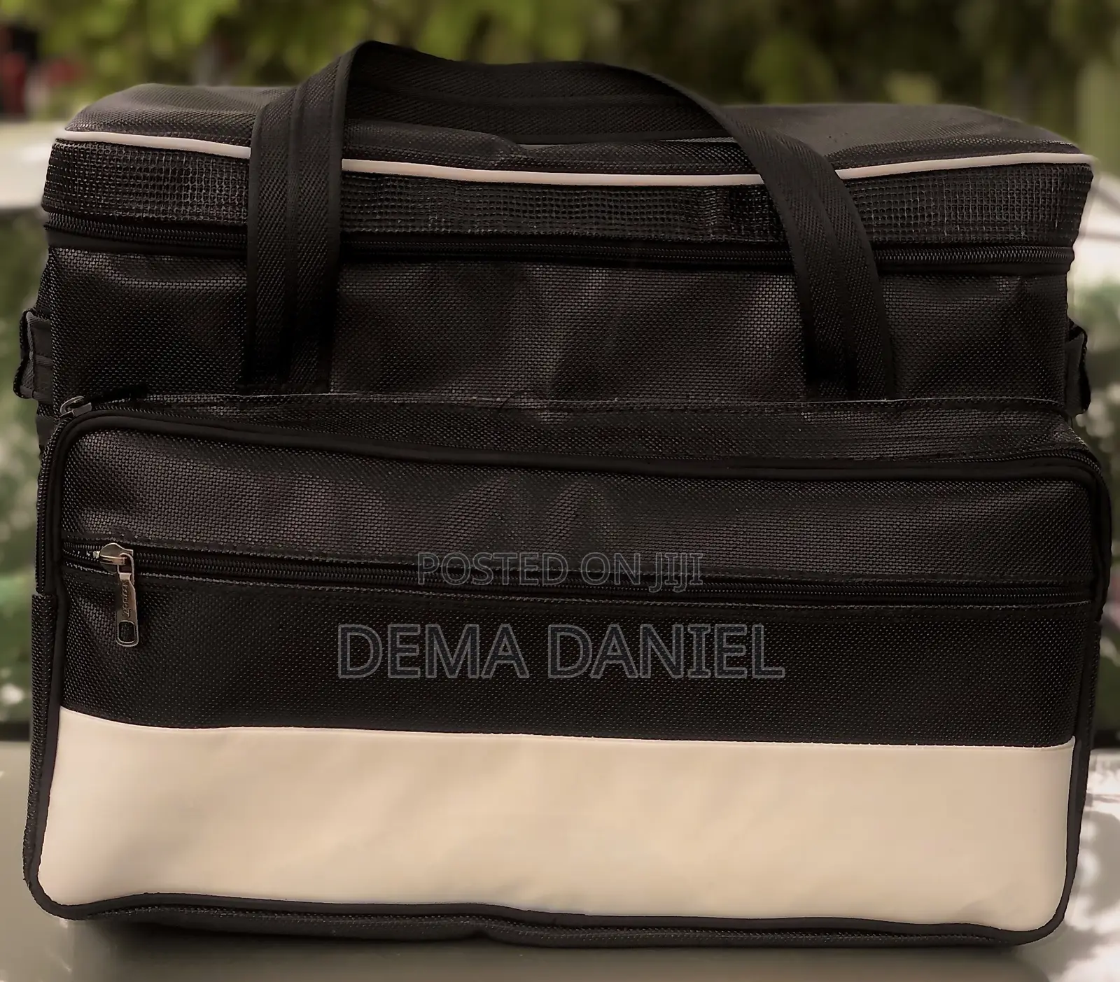 Red and Black Cooler Bag