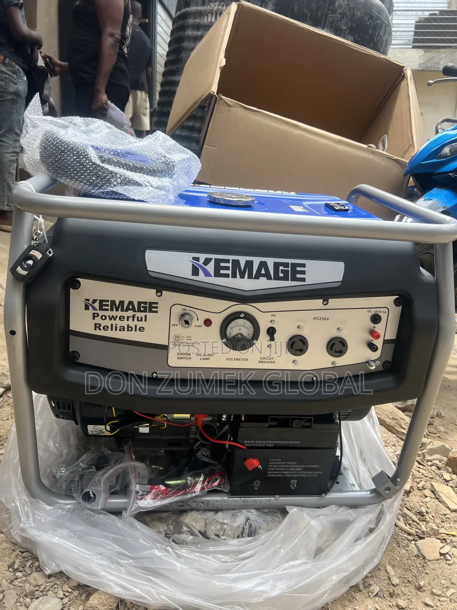 KEMAGE 48000E2R 5.5kva Generator 100% Copper Coil