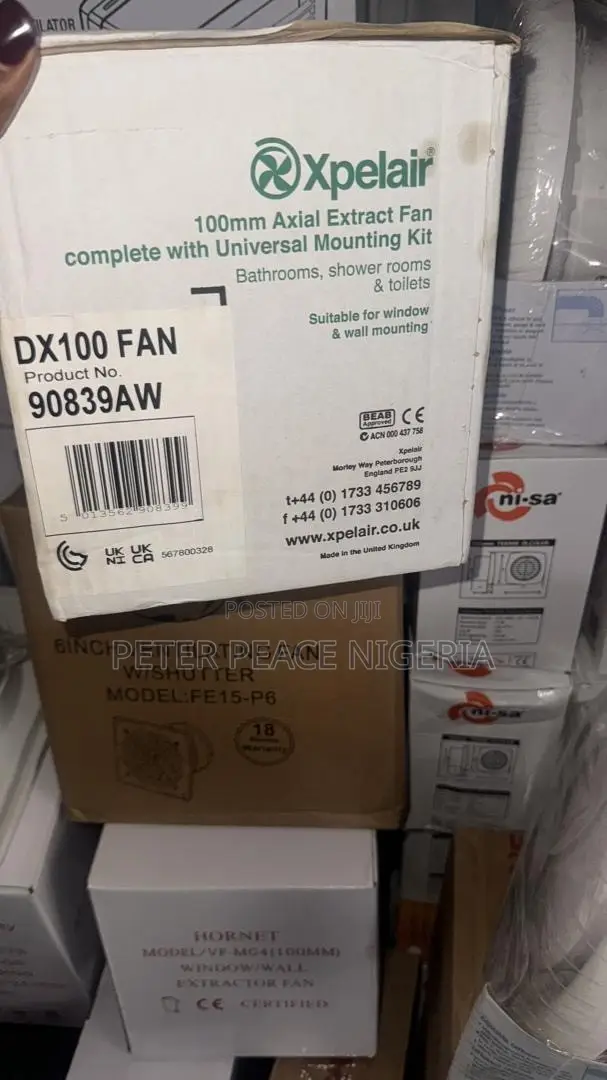 DX 100 Expelair 4” England Product
