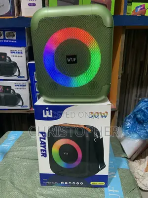 Wuf- W53 Clear Bass High Quality Sound Portable Speakers With Fm Radio