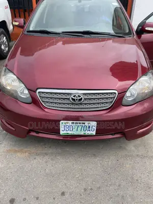 Toyota Corolla 2005 Red