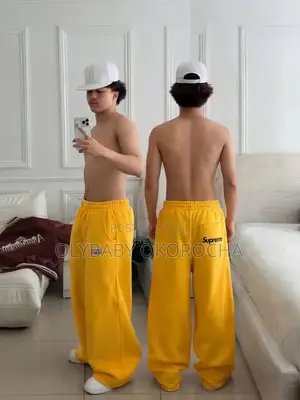 Luxurious Yellow Joggers