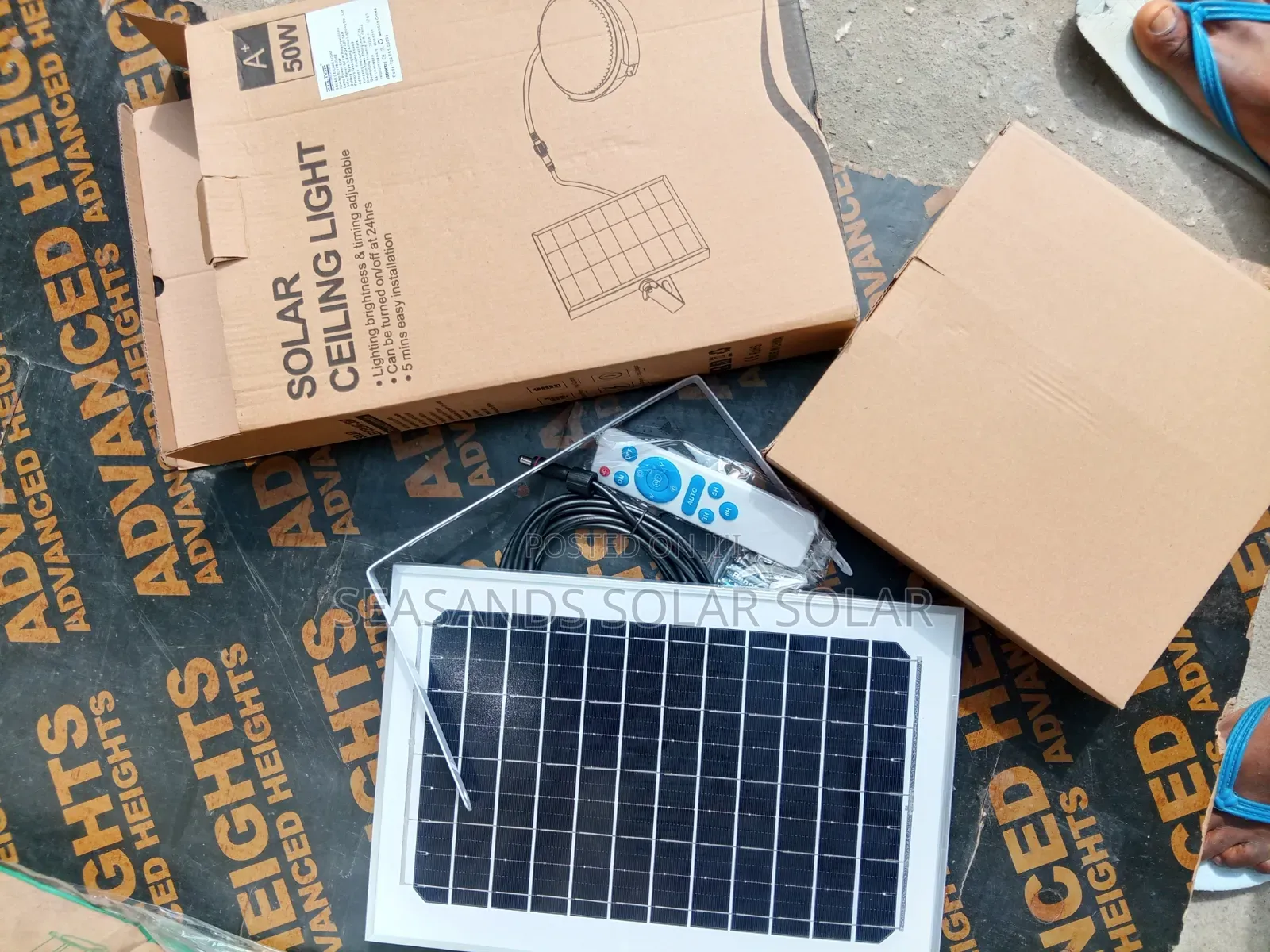 Solar Ceiling Lights