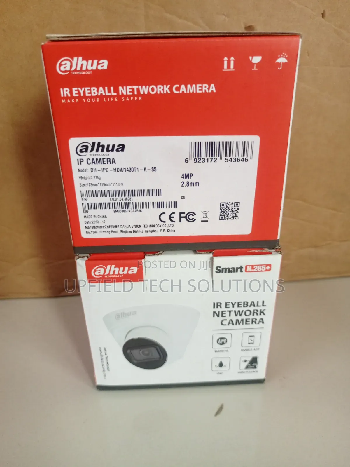 Dahua 4MP Entry-Level IP Audio Camera