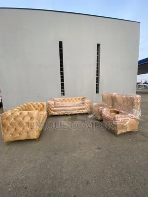 Brand New Top Quality 7 Seaters Luxury Sofa Set (3,2,1,1) Seaters