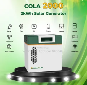 Colar2000-Solar Generator With Ronma 650w Bi-Fecal Grade a Panel