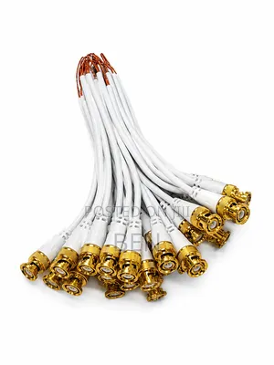 Generic 100pcs BNC Cable for CCTV Camera