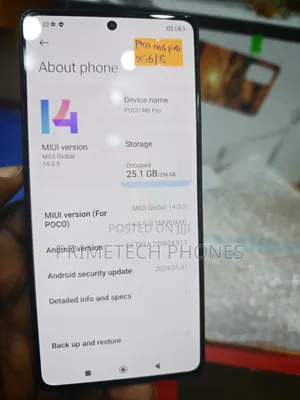 Xiaomi Poco M6 Pro 256 GB Black
