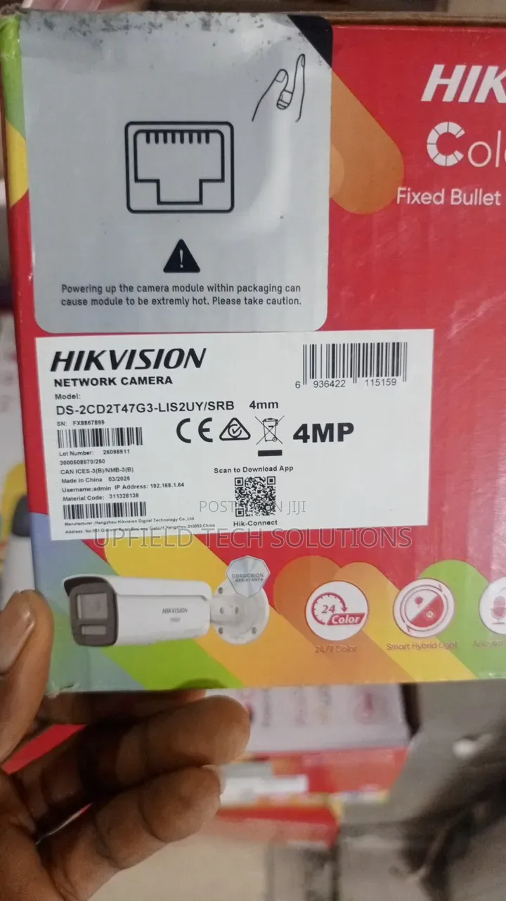 4MP Long-Range AcuSense ColorVu IP Camera