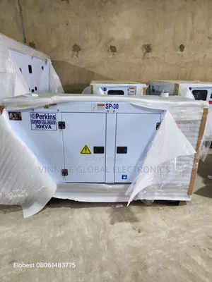 Brand New 30kva Perkins Diesel Soundproof Generator 100% Pure Copper
