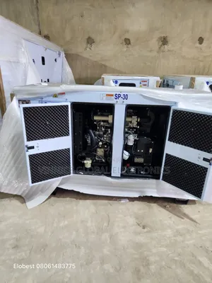 Brand New 30kva Perkins Diesel Soundproof Generator 100% Pure Copper