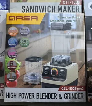 QASA QBL-8008 Pro3 High Power Blender Grinder