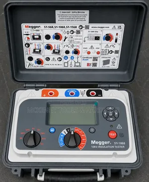 Megger S1-1068 10kV Insulation Tester – Heavy Duty Megohmmeter