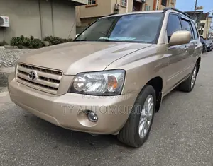 Toyota Highlander 2006 Gold