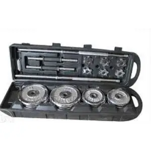 50KG Boxed Chrome Dumbbell Set – Complete Weight Training Set