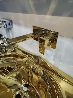 Luxury Gold Wash Hand Basin Mixer Tap