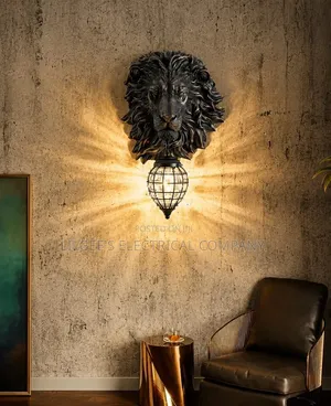 Premium Edition Lion Head Wall Lamp